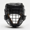 Casque à Grille Fighter Noir Leon