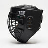 Casque à Grille Fighter Noir Leon