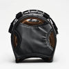 Casque à Grille Fighter Noir Leon