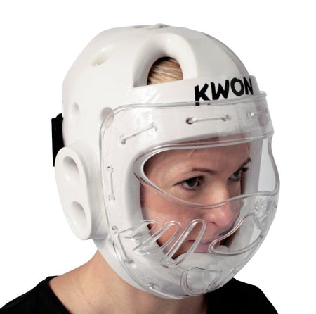 Casque Taekwondo Avec Visière Kwon VTC