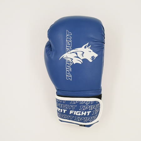 Gant Boxe Wolf Bleu Spirit Fight VTC