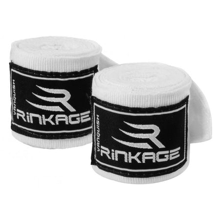 Bandes Boxe Blanc 4,5 m Vanquish Rinkage