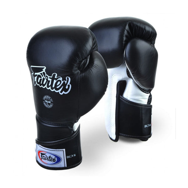 Gant De Boxe Entrainement FXV6 Noir Fairtex