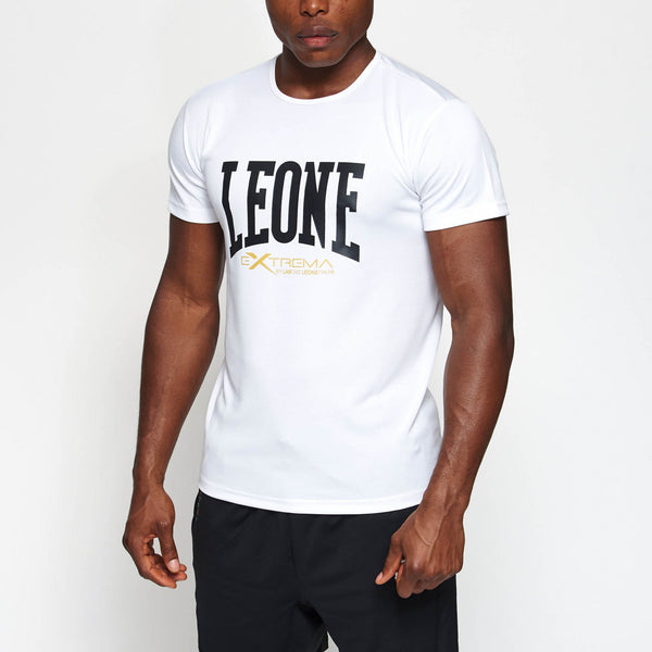 Tee Shirt Blanc Logo Leone