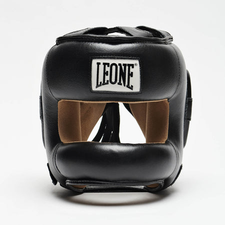 Casque Protection Noir Leone