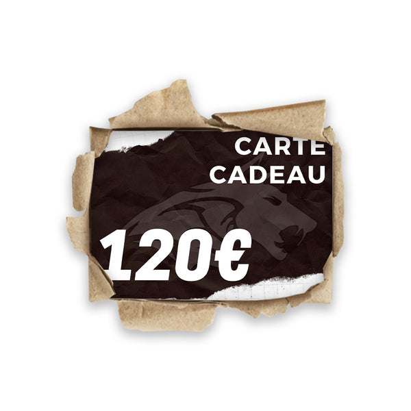 Carte Cadeau 120 €