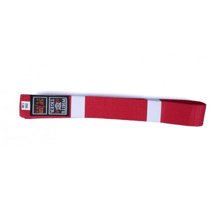 Ceinture Piquée Rouge White Tiger SFJAM