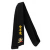 Ceinture Piquée Elite Brodée Karaté Do Noire