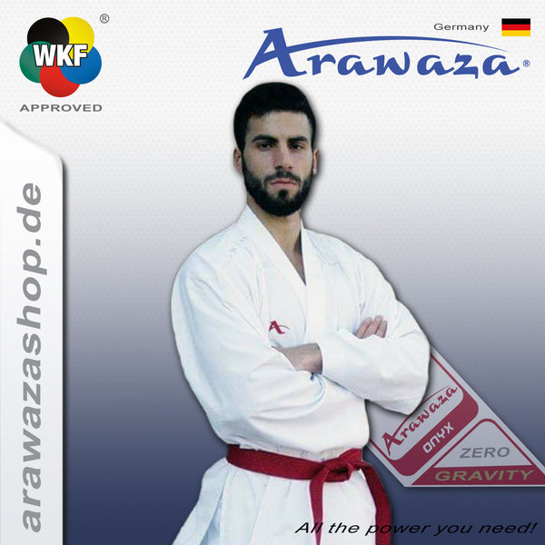 Karaté Gi Onyx Zero Gravity WKF Arawaza