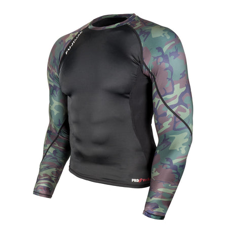 Rashguard LS Prowear Army FUJIMAE